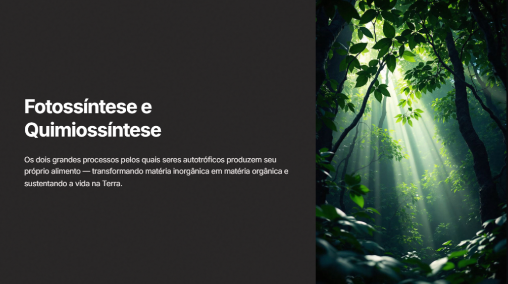 Exemplo de apresentação criada com a Slidflow