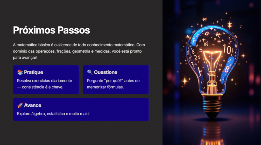 Exemplo de apresentação criada com a Slidflow